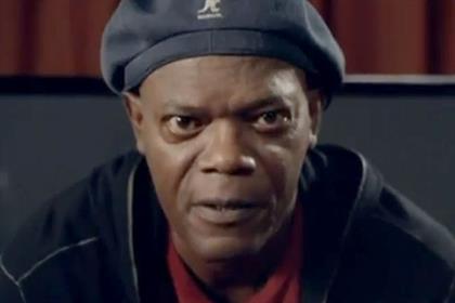 Samuel L Jackson: boosts support for Obama by half a million