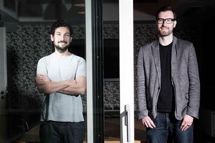 Chris Bovill (r) and John Allison: created award-winning work at Fallon