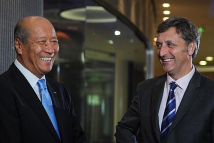 Tadashi Ishii and Jerry Buhlmann: Dentsu Inc and Aegis Group chiefs