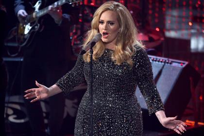 image by Getty Images. Adele: contributed to the increase in global music sales
