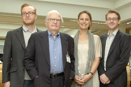 Campaigns for Good panel: Quinn, Bullmore, JWT's Claire Jackson and Sheppard