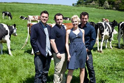 Joint: the co-founders Collins, Exon, Meakin and Upton each take a stake in the business