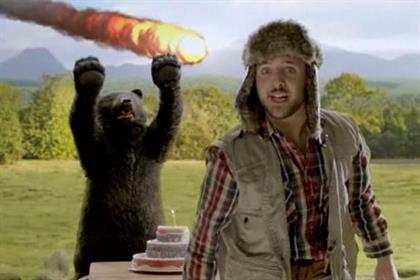 TippEx: hunter and bear return in brand's latest online ad
