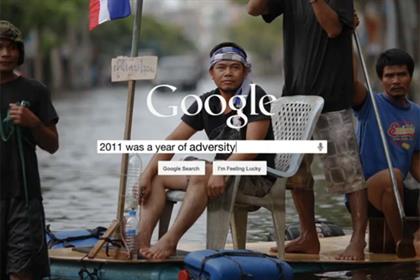 Celebrating 2011: Google Zeitgeist ad shared 127,000 times this week