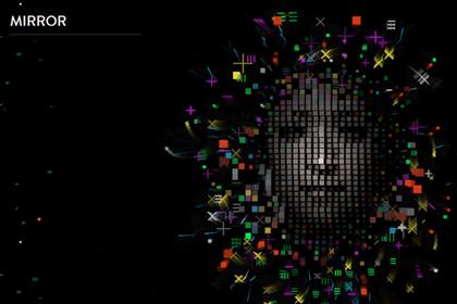 Mirror portal: offers a reflection of an individual's online social activity