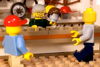 Lego...has worked with RKCR/y&R and McCann Erickson