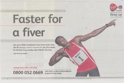 Virgin Media: ASA bans ad over quality of the small print