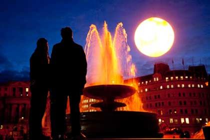 Rise and shine: giant Tropicana sun