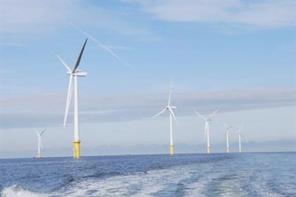 Wind power: DONG Energy's offshore wind farm in Liverpool Bay