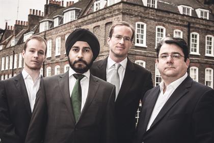 WESS founders (l-r): Andrew Whitehurst, Jag Singh, Matthew Elliott and Paul Staines
