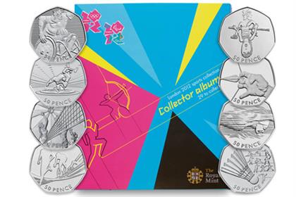 Collectables: The Mint released coins for the Jubilee and Olympics