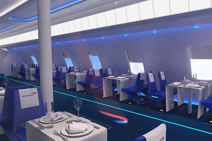 British Airways: airplane-themed pop-up restaurant
