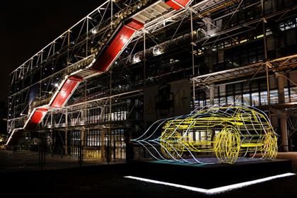 High wire: Wireframe Evoque sculptures popped up in cities globally