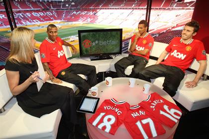 Betfair: wanted to maximise its access to Manchester United's global fanbase