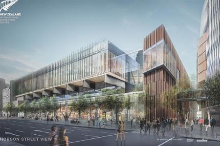 An artist's impression of the venue