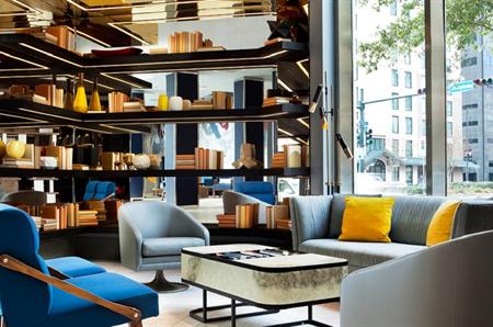 The lobby