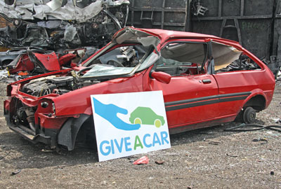 Giveacar takes donated cars, then sends them for disposal or resale