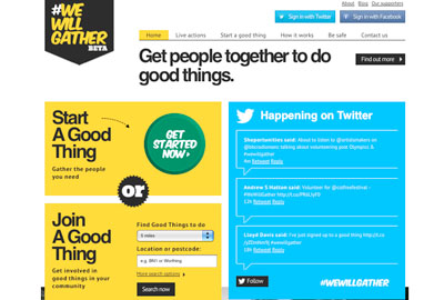 #WeWillGather website