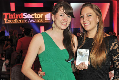 Winners in the 2011 Third Sector Excellence Awards