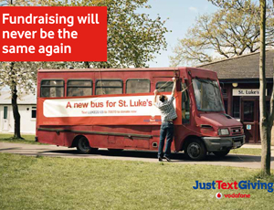 JustTextGiving publicity photo
