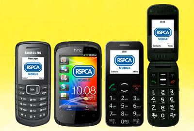 New mobile phone service will allow RSPCA to benefit from a percentage of users’ top-up costs