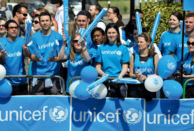 Unicef was among the big winners at the IoF Convention Awards