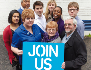 Parkinson's UK volunteers