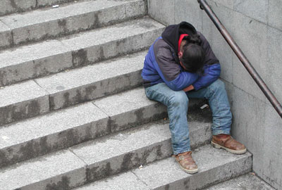 SHP works with homeless people in London