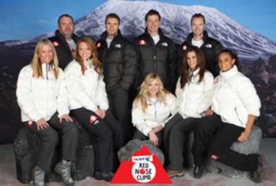 Red Nose Day's Kilimanjaro challenge 2009