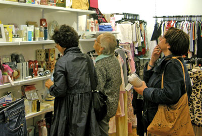 A charity shop