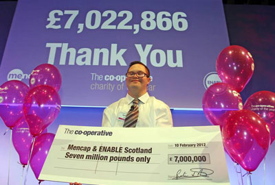 Co-operative raised £7m