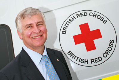 Sir Nick Young, chief executive, the British Red Cross
