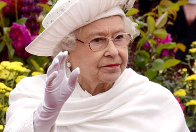 HM the Queen during last weekend's river pageant