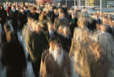 Staff: about 5 per cent work in the voluntary sector