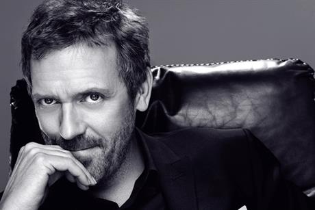 Hugh Laurie: Men Expert ads will break next month