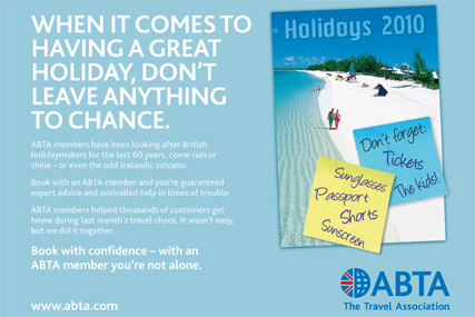 ABTA: urged government to revise travel industry taxation