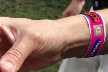 Samsung: ticketless wristband system to be rolled out at music festivals