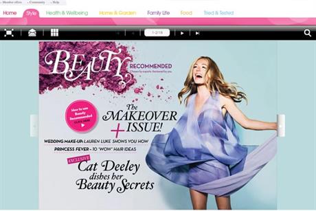 Procter & Gamble: unveils Beauty Recommended e-zine