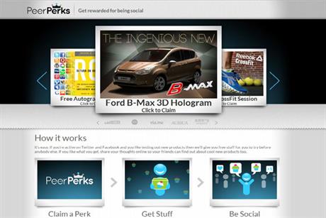 Ford: targets social influencers with hologram of new B-Max people carrier