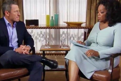 Lance Armstrong: disgraced cyclist is interviewed by Oprah Winfrey