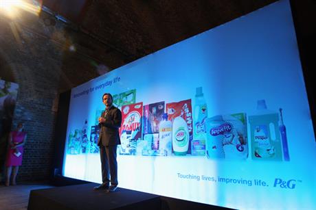 Paris Kafantaris, marketing vice-president of Western Europe, speaking at Vinopolis in January