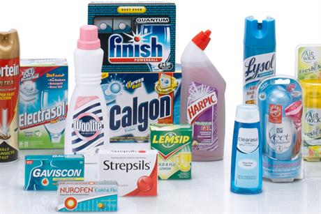 Reckitt Benckiser: increased adspend