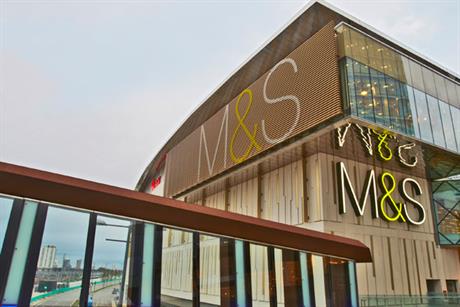 M&S: opens in Westfield Stratford