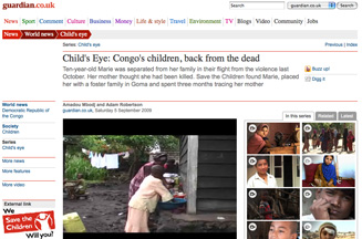Save the Children links with The Guardian to produce series of online films