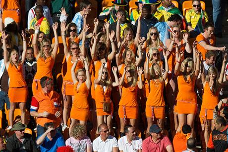 Bavaria: Dutch brewer muscled in on Budweiser's sponsorship of the FIFA World Cup last year
