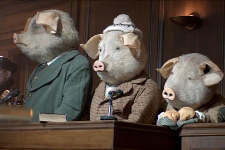 The Guardian's take on the 'three little pigs'