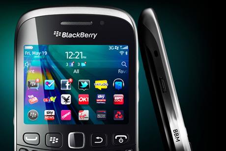 BlackBerry: maker RIM is set to launch its biggest marketing drive to date