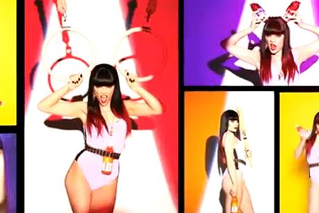 Jessie J: promotes Glacéau vitaminwater