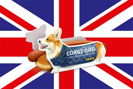 Jubilee-themed LIDA campaign for IKEA