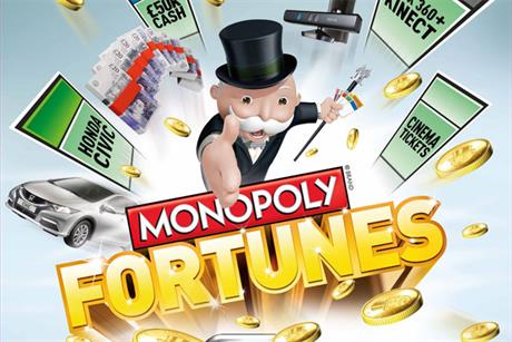 McDonald's: launches digital-gaming version of McDonald's Monopoly promotion